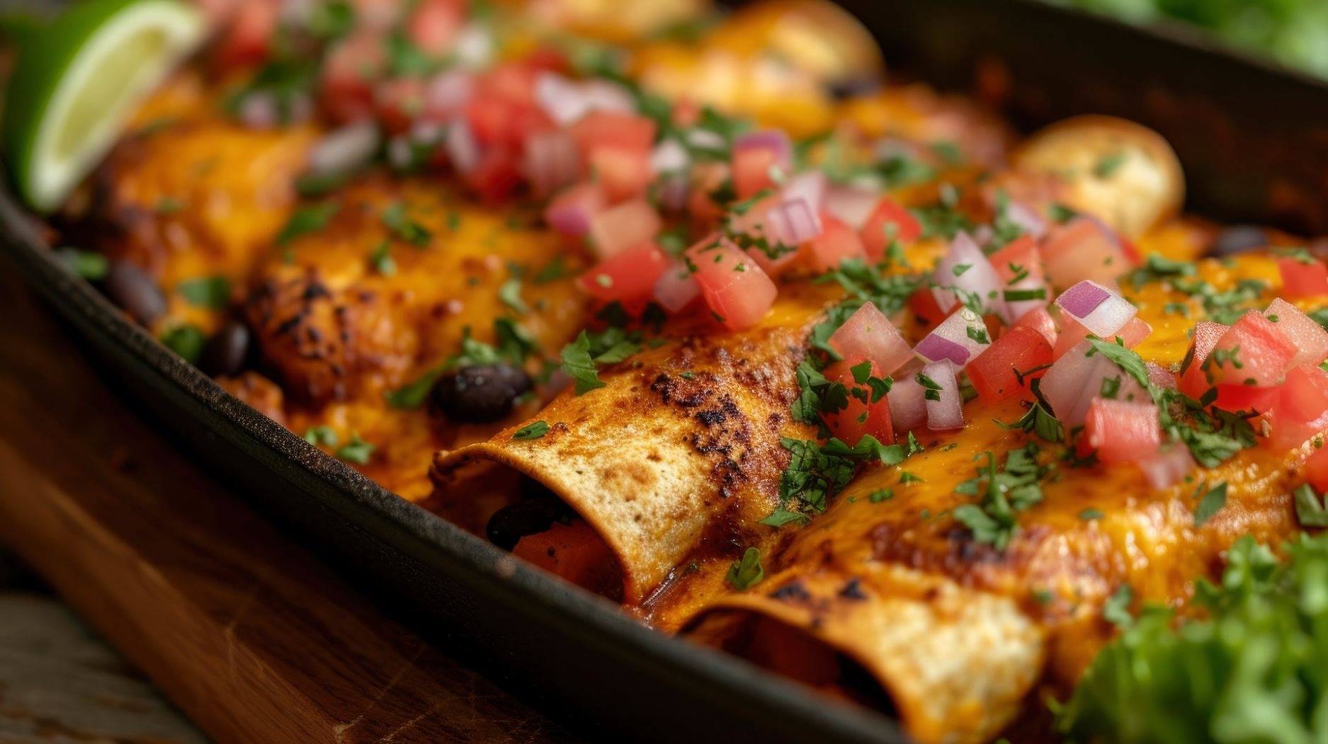 Black Bean Enchiladas