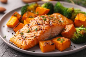 Air Fryer Salmon