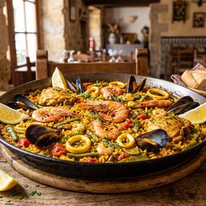 Seafood Paella