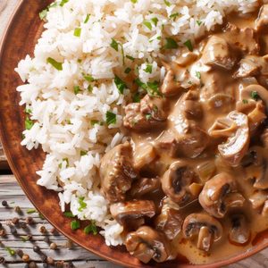 Beef Stroganoff