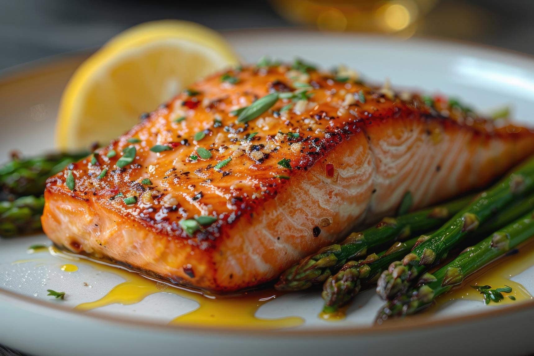 Honey Garlic Salmon